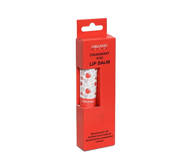 ORGANIC GURU Hygienic Lip Balm strawberry kiss